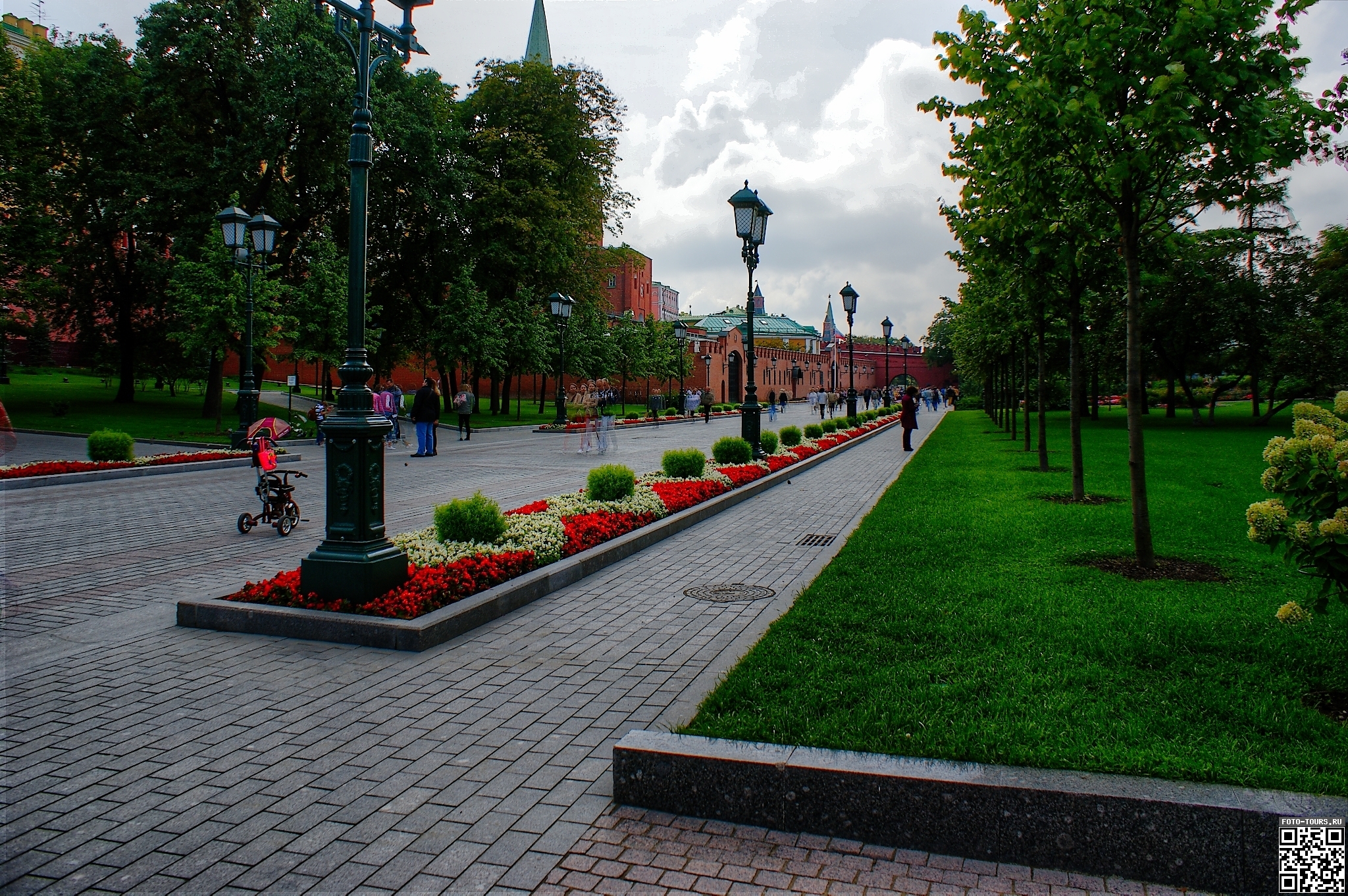 Александровский сад Новосибирск парк
