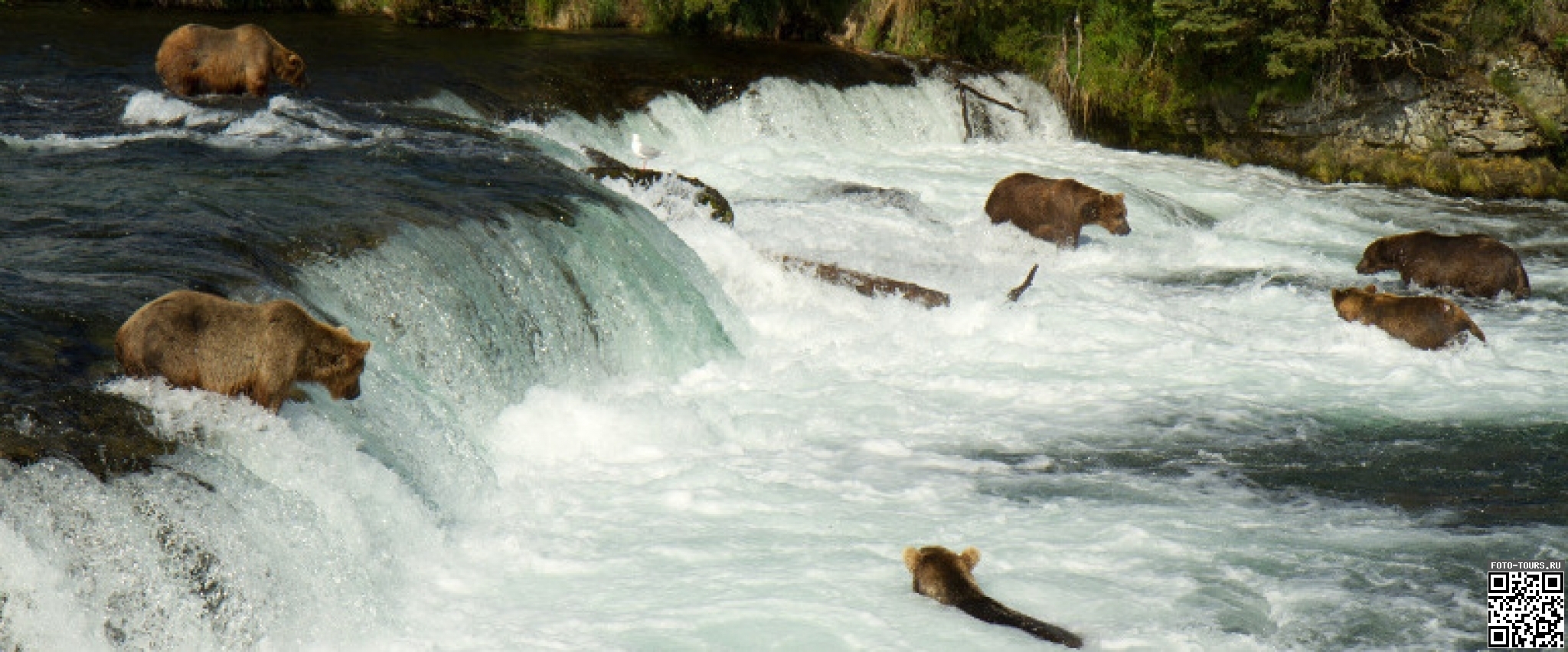 Фото водопад брукс