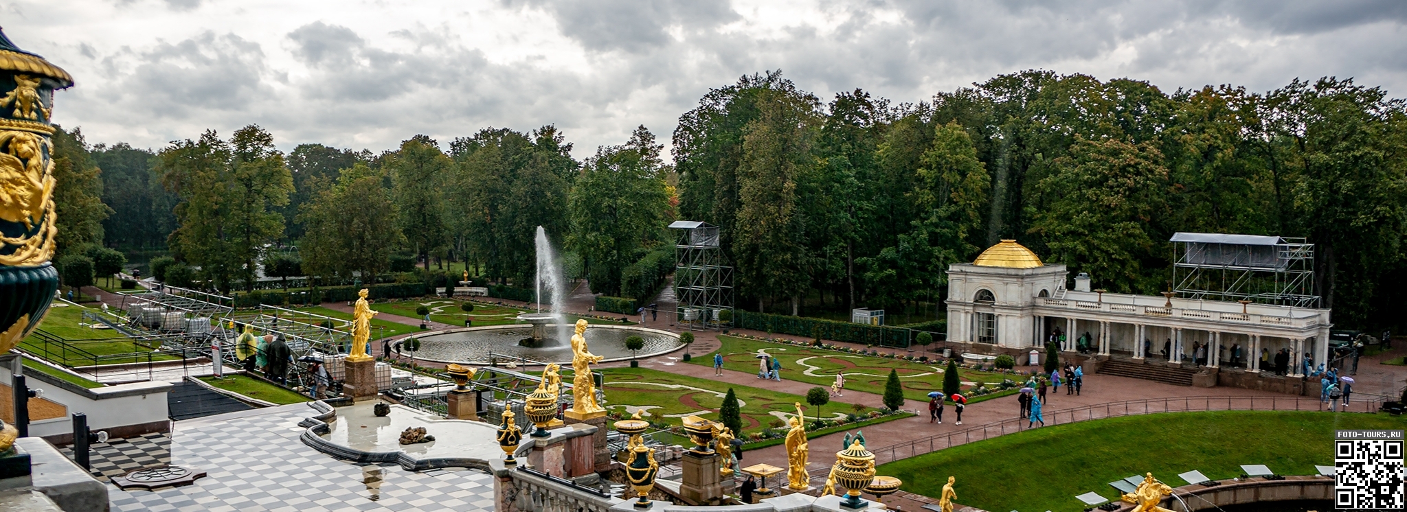 Петергоф, Санкт-петербург, Россия.