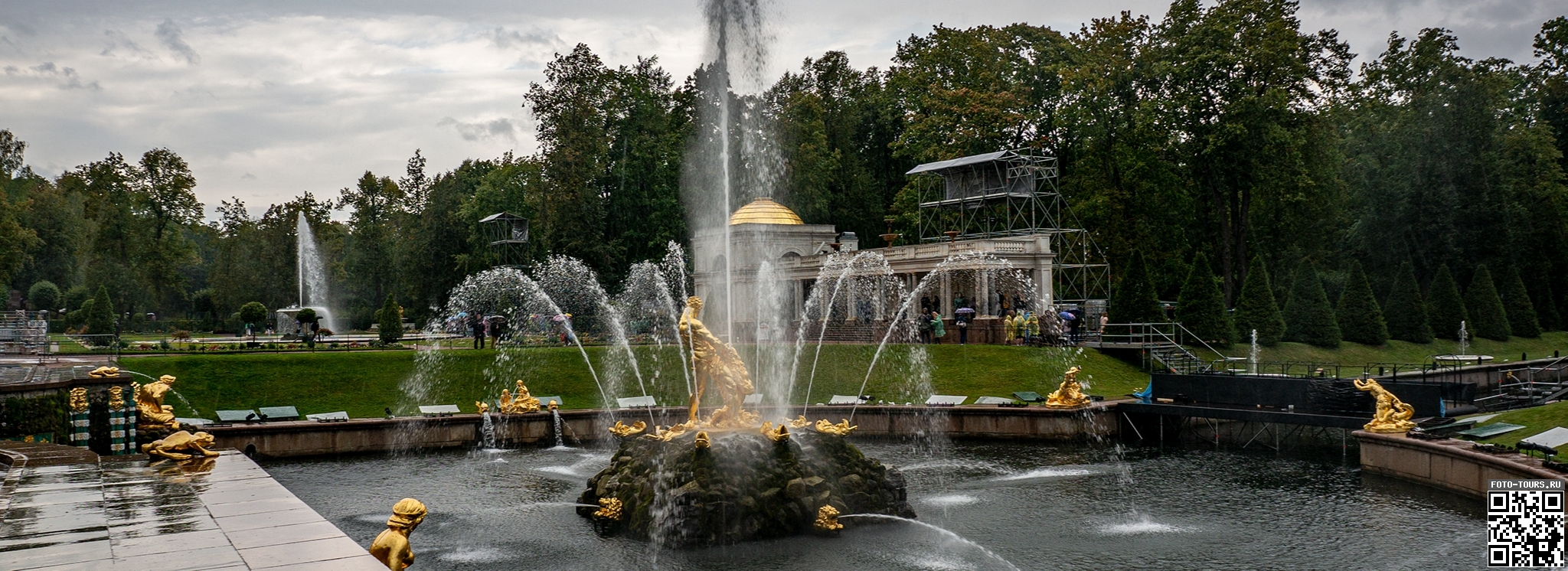 Петергоф, Санкт-петербург, Россия.