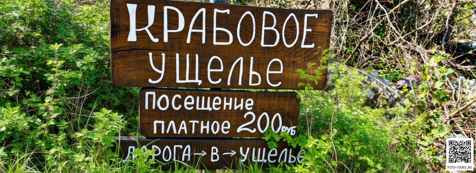 Крабовое ущелье в Сочи