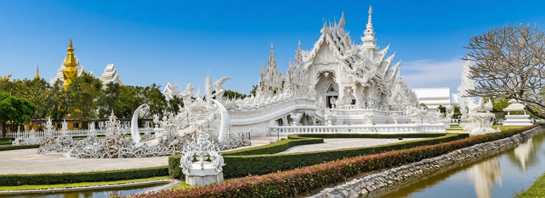 Белый храм в Чианге Рай, Таиланд, Азия. ( 04.02.2026 )