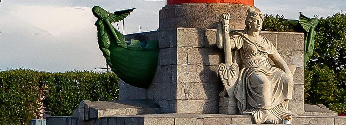 Ростральные колонны, Санкт-петербург, Россия. ( 25.03.2026 )