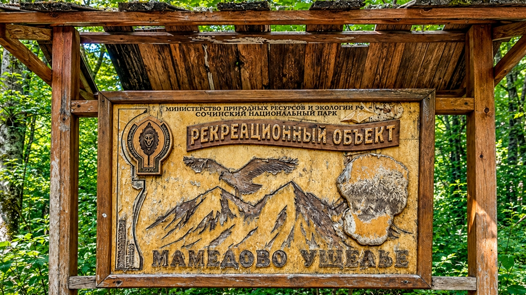 Мамедово ущелье в Сочи